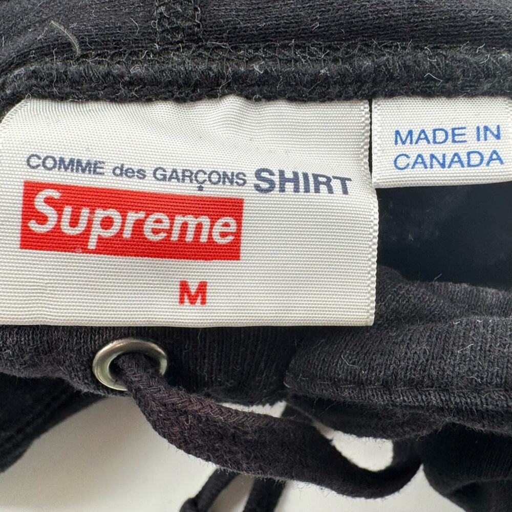 Supreme x Commes De Garçon box hoodie, Men’s medium/ W Large, heavyweight cotton - Picture 6 of 8